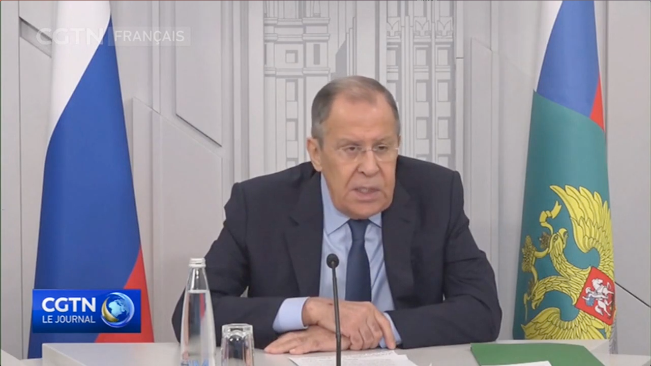 Le Ministre Russe Des Affaires Trang Res Sergue Lavrov Accuse L Otan