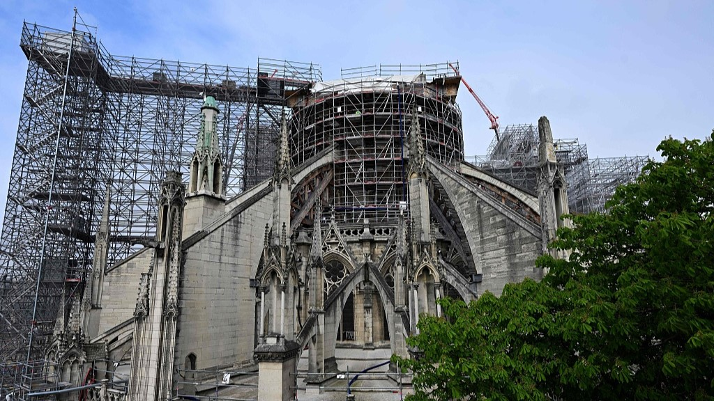 Notre Dame de Paris quatre ans après l incendie top départ pour la