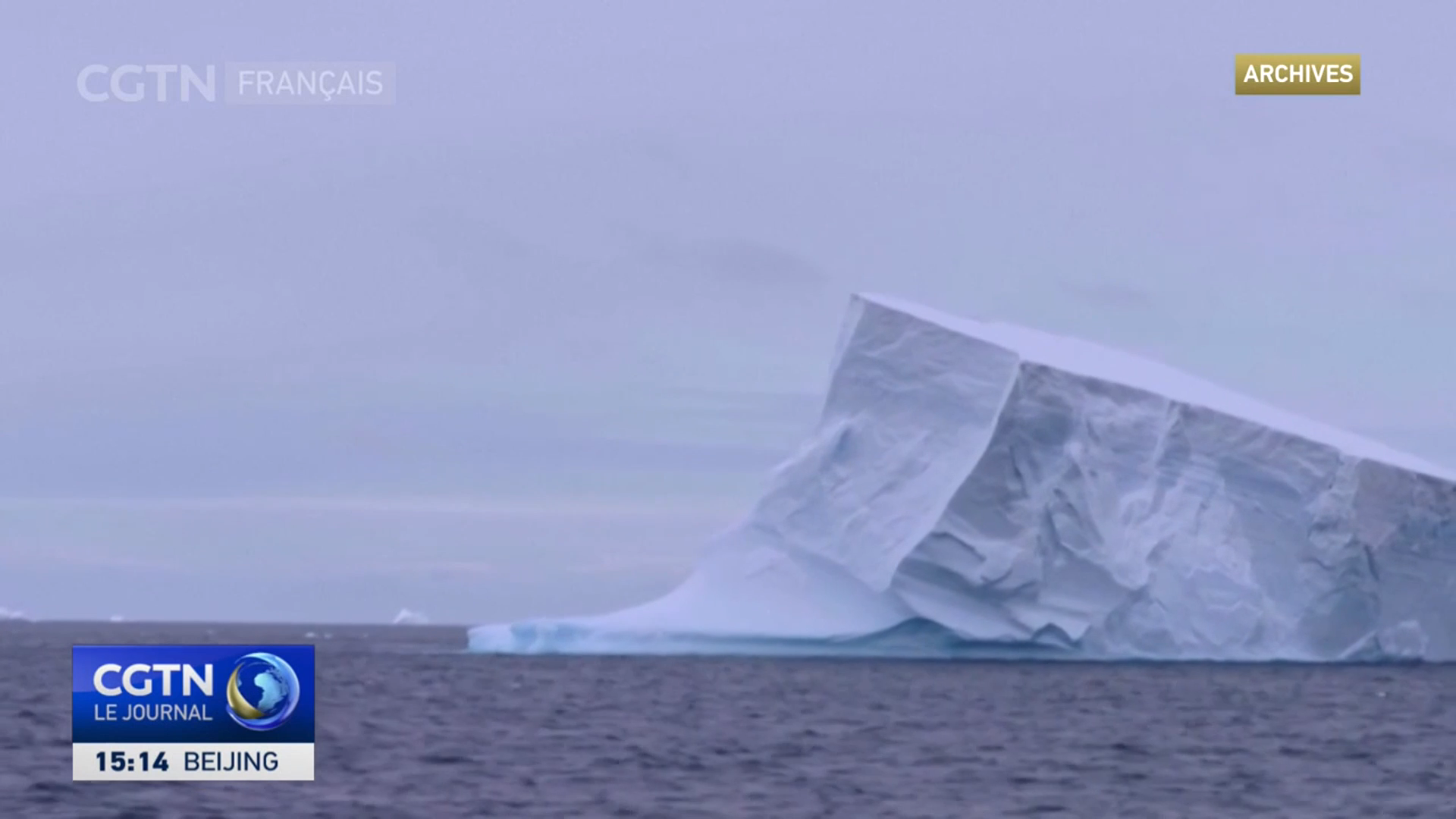 Le Plus Grand Iceberg Du Monde Se D Place Pour La Premi Re Fois Depuis