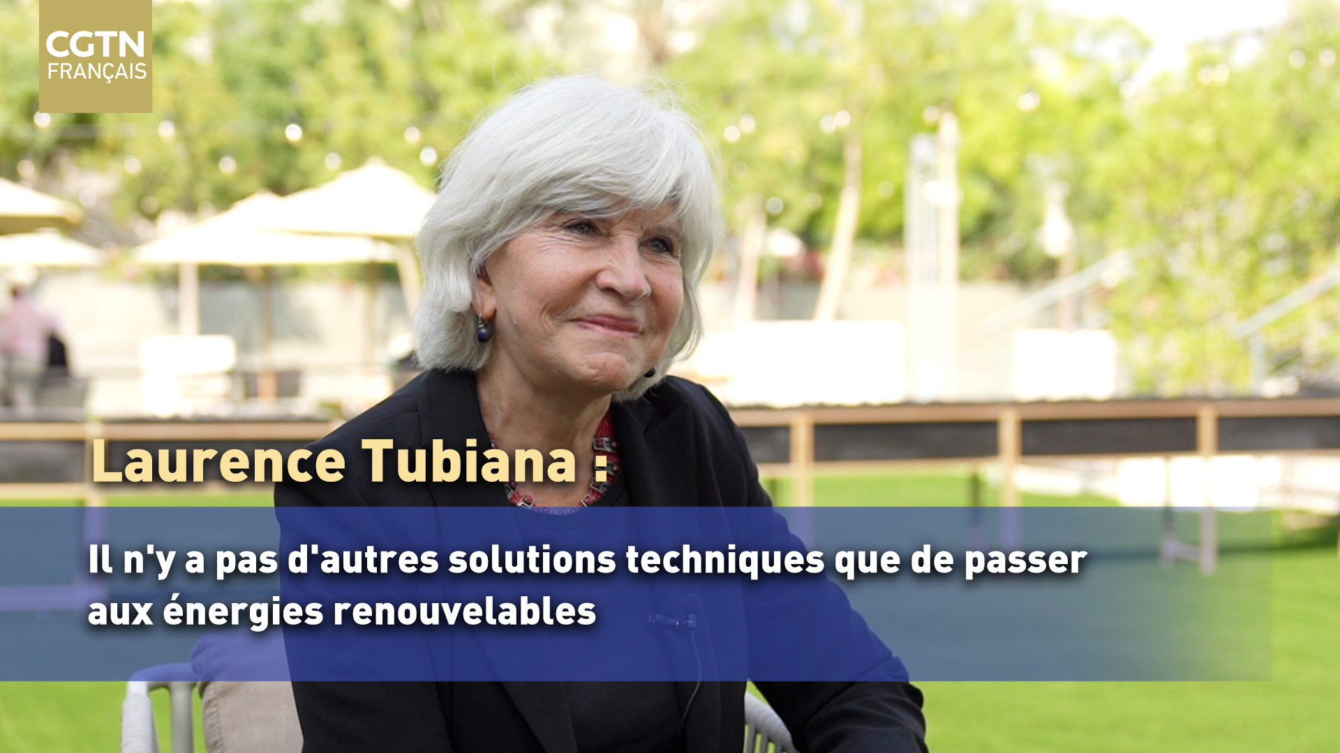 Laurence Tubiana Il N Y A Pas D Autres Solutions Techniques Que De