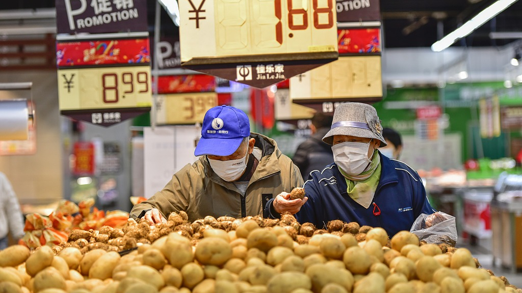 Chine Les Ventes Au D Tail En Hausse De En Novembre Cgtn