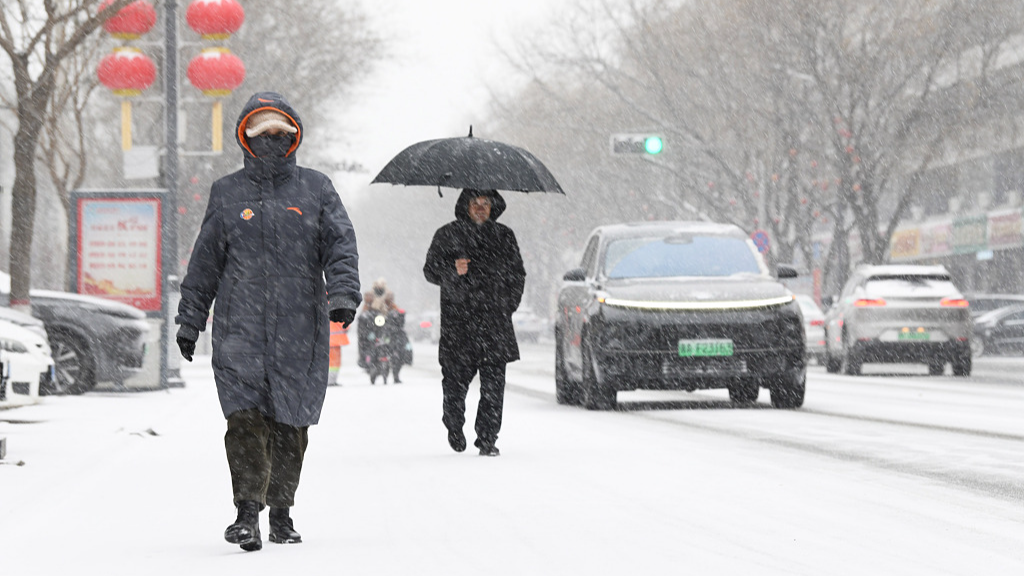 Vague de froid en Chine les autorités émettent des alertes aux