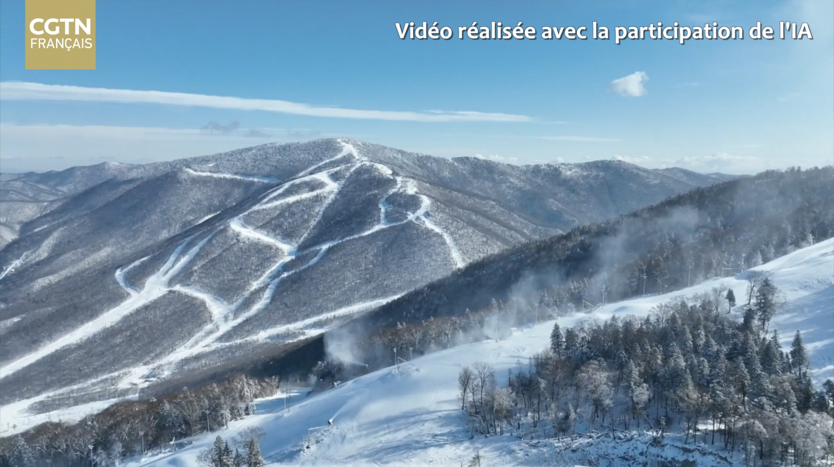 Conomie Chinoise L Conomie Du Ski Est Pleine De Vitalit Cgtn