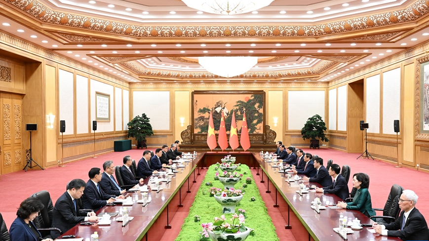 Le Pr Sident Chinois Xi Jinping Rencontre Le Premier Ministre