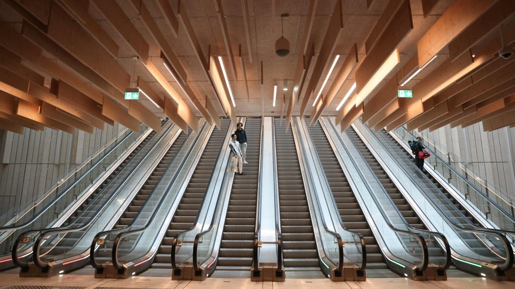 Ouverture Anticip E De La Station De M Tro Saint Denis Pleyel Pour