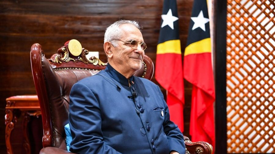 Le Pr Sident Du Timor Leste Jose Ramos Horta En Visite En Chine Cgtn