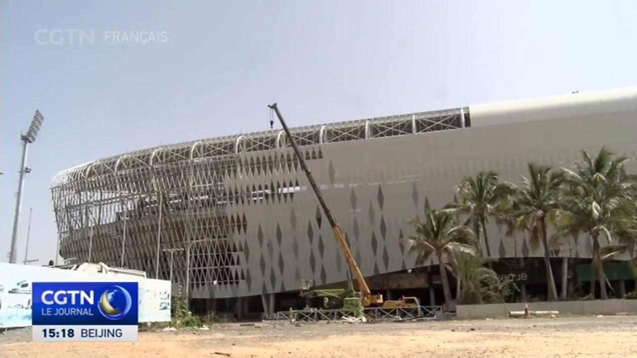 Les Travaux De R Habilitation Du Stade L Opold S Dar Senghor Avancent