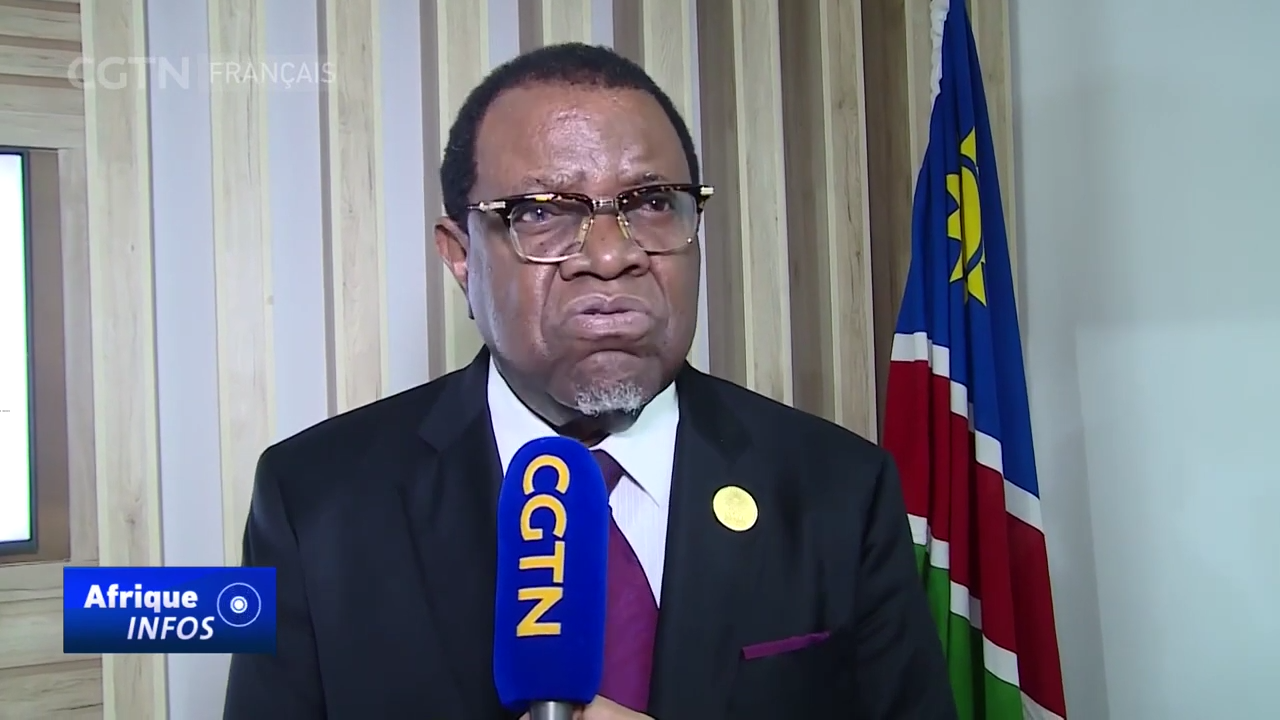 Le président namibien appelle à la coopération pour lutter contre le
