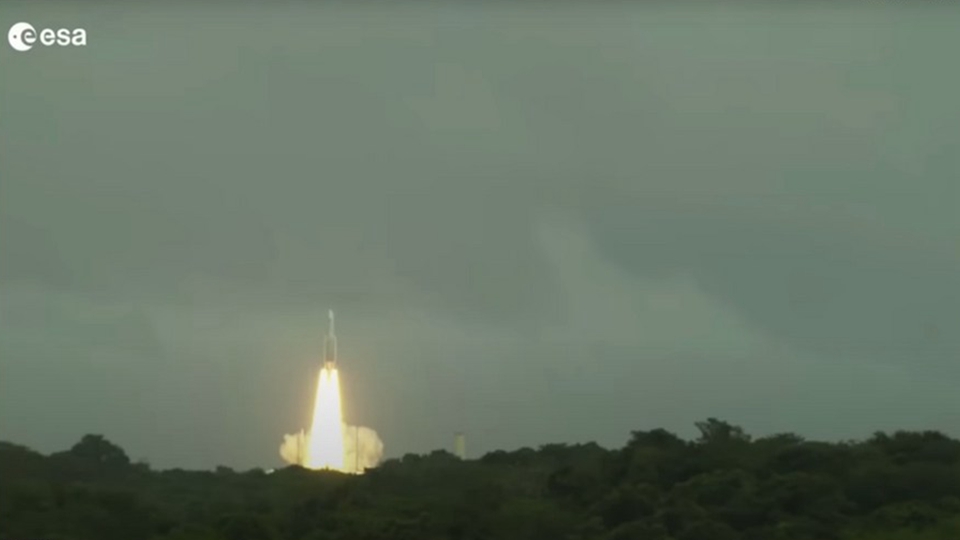 Lancement de la sonde européenne Juice vers Jupiter CGTN