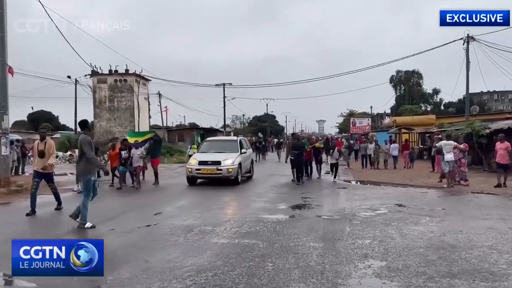 Réactions des Gabonais sur le coup d État au pays CGTN