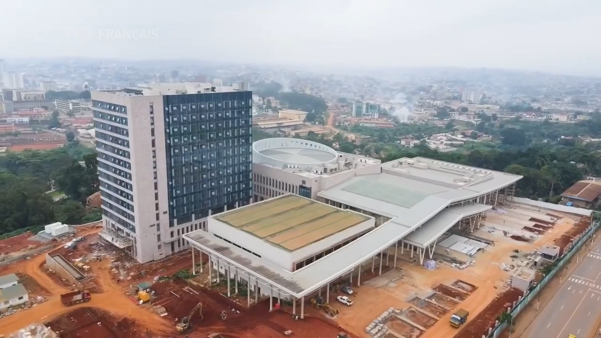 Nouvel immeuble-siège de l'Assemblée nationale du Cameroun - CGTN