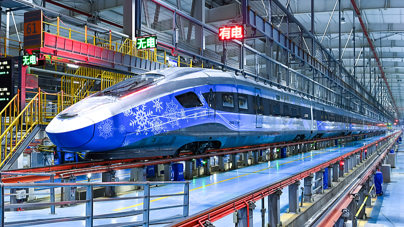 Harbin : les trains Fuxing intelligents résistant au froid achèvent ...