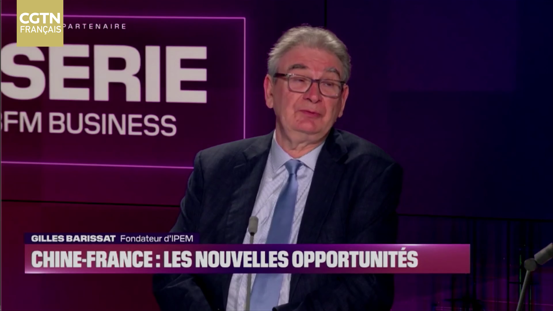 Gilles Barissat : l'Europe veut se rapprocher de la Chine - CGTN