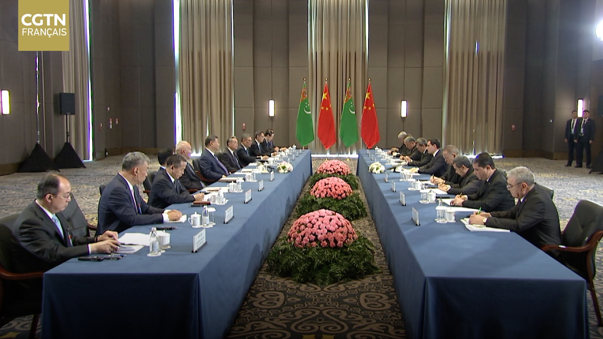 Xi Jinping rencontre le président turkmène : développer une coopération ...